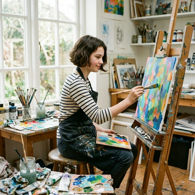 Nehir Kandemir - Resim Çalışması